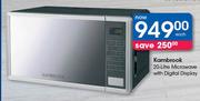 Kambrook 20Ltr Microwave With Digital Display-Each