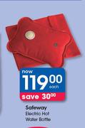 Safeway Electric Hot Water Bottle-Each