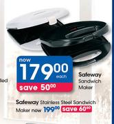 Safeway Sandwich Maker-Each