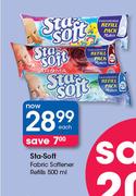 Sta -Soft Fabric Softener Refills-500ml Each