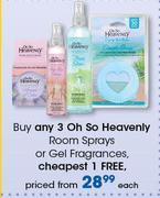 Oh So Heavenly Room Sprays Or Gel Fragnances-Each