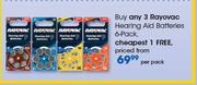 Rayovac Hearing Aid Batteries 6 Pack-Per Pack