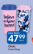Clicks Travel Mugs-Each
