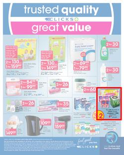 Clicks : Great Family Savings (23 Apr - 2 May 2019), page 48
