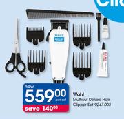 Wahl Multicut Deluxe Hair Clipper Set 9247-003-Per Set
