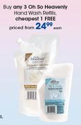 Oh So Heavenly Hand Wash Refills-Each