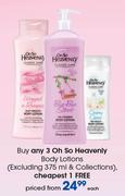Oh So Heavenly Body Lotions (Excluding 375ml & Collections)-Each