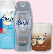 Dawn Body Lotion Or Cream-2X400ml Per Offer