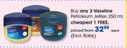 Vaseline Petroleum Jellies-250ml