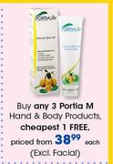 Portia M Hand & Body Products-Each