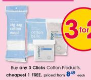 Clicks Cotton Products-Each