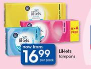Lil-Lets Tampons-Per Pack