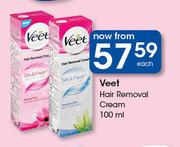 Veet Hair Removal Cream-100ml Each