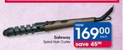 Safeway Spiral Hair Curler-Each