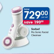Sorbet Pro Sonic Facial Cleaner-Per Set
