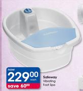 Safeway Vibrating Foot Spa-Each