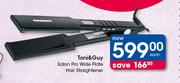 Toni & Guy Salon Pro Wide Plate Hair Straightener-Each