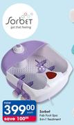 Sorbet Fab Foot Spa 8 In 1 Treatment-Each