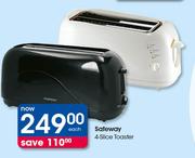 Safeway 4-Slice Toaster-Each