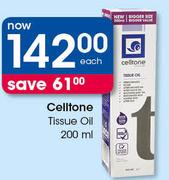 Celltone Tissue Oil-200ml Each