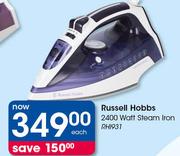 Russell Hobbs 2400 Watt Steam Iron RHI931 Each