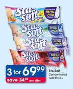 Sta Soft Concentrated Refill Packs-For 3