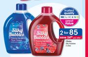 Clicks Silky Bubbles-2 x 2Ltr