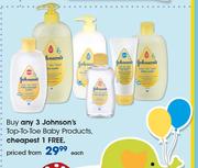 Johnson's Top-To-Toe Baby Products-Each