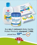 Johnson's Baby Gentle Protect Products-Each