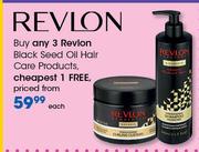Revlon Black Seed Oil Hair Care Products-Each