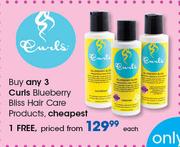 Curls Blueberry Bliss Hair Care Products-Each