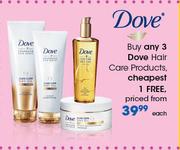 Dove Hair Care Products-Each