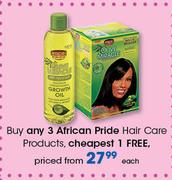 African Pride Hair Care Products-Each