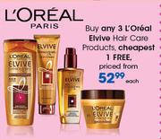 L'Oreal Elvive Hair Care Products-Each