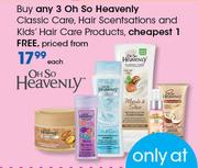 Oh So Heavenly Classic Care, Hair Scentsations And Kids, Hair Care Products-Each