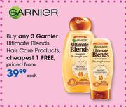 Garnier Untimate Blends Hair Care Products-Each