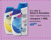 Head & Shoulders Hair Care Products-Each