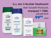 Nu-Hair Treatments Hair Growth Products-Each