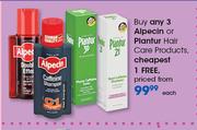 Alpecin Or Plantur Hair Care Products-Each
