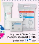 Clicks Cotton Products-Each