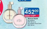 Michael Buble By Invitation EDP 100ml Or By Invitation Rose Gold EDP 100ml-Each