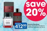 Antonio Banderas Power Of Seduction EDT 50ml Or The Secret Temptation EDT 50ml-Each
