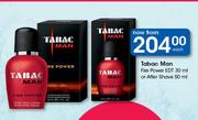 Tabac Man Fire Power EDT 30ml Or After Shave 50ml-Each