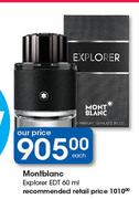 Montblanc Explorer EDT-60ml Each