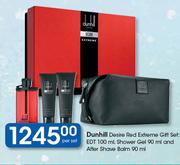 Dunhill Desire Red Extreme Gift Set EDT 100ml, Shower Gel 90ml & Aftershave Balm 90ml-Per Set