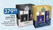 Yardley English Blazer Black Or Original Gift Sets-Per Set