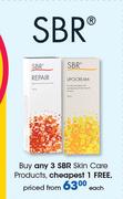 SBR Skin Care Products-Each
