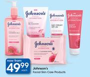 Johnson's Facial Skin Care Products-Each