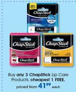 Chapstick Lip Care Products-Each