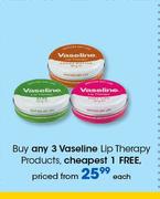 Vaseline Lip Therapy Products-Each